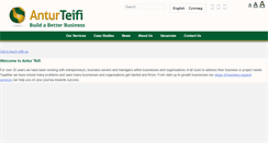 Desktop Screenshot of anturteifi.org.uk